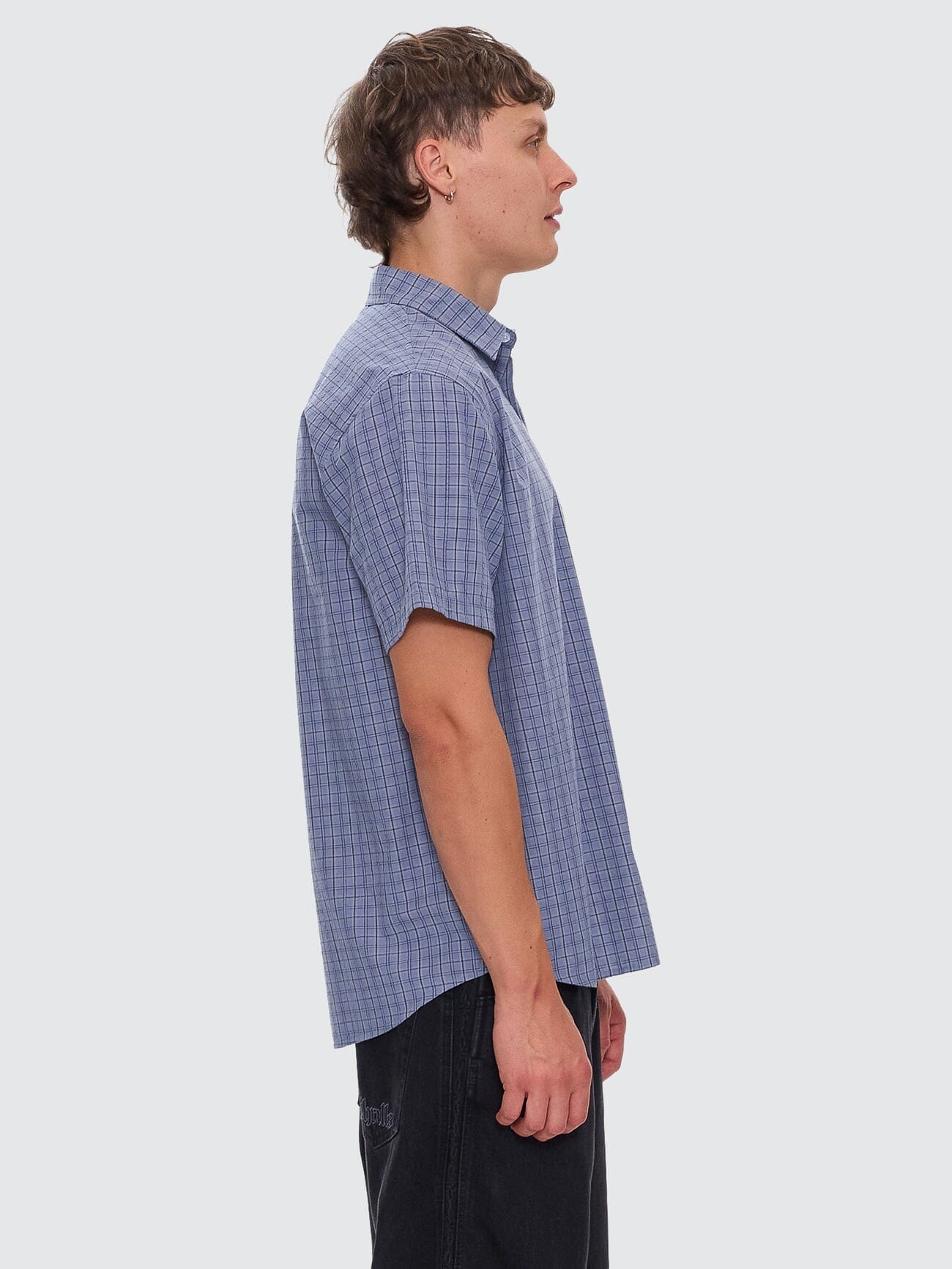 Ambient Connections Short Sleeve Shirt - Rustic Blue