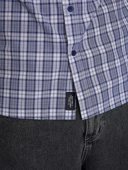 Trust In Us Short Sleeve Shirt - Twilight Blue