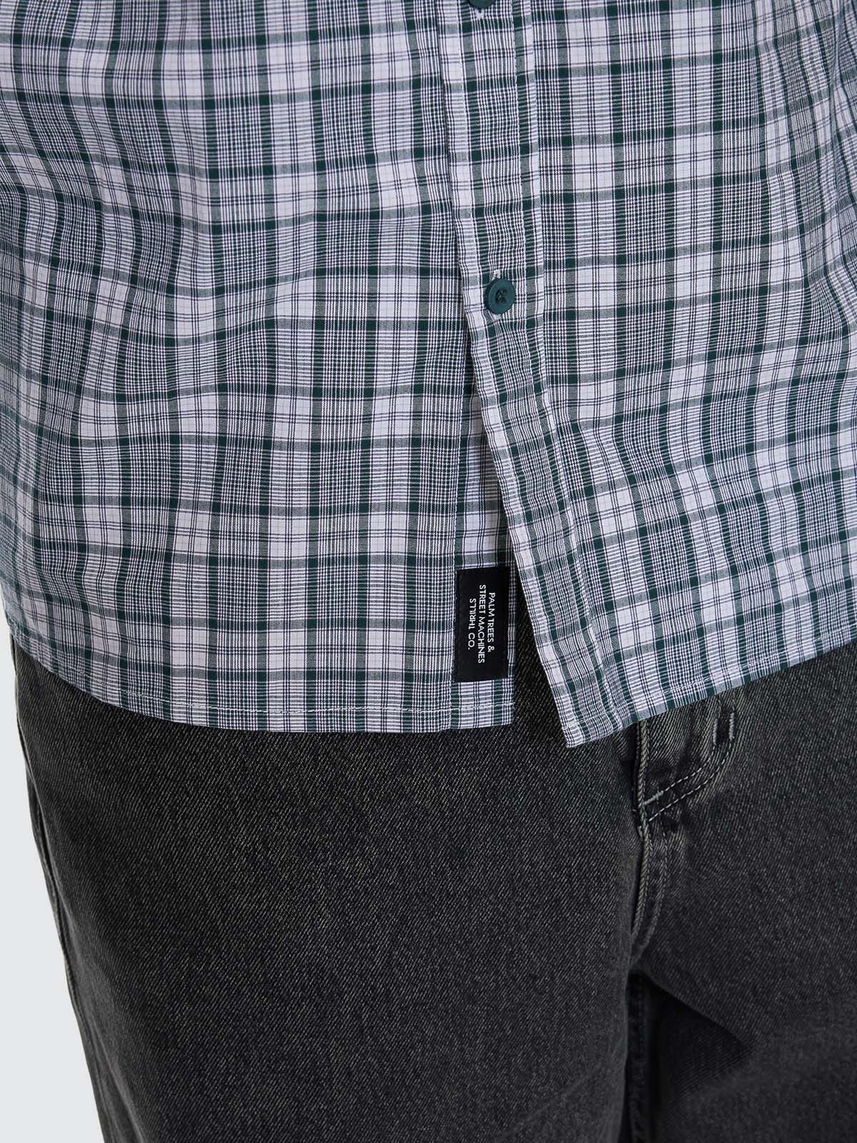 Trust In Us Short Sleeve Shirt - Forest