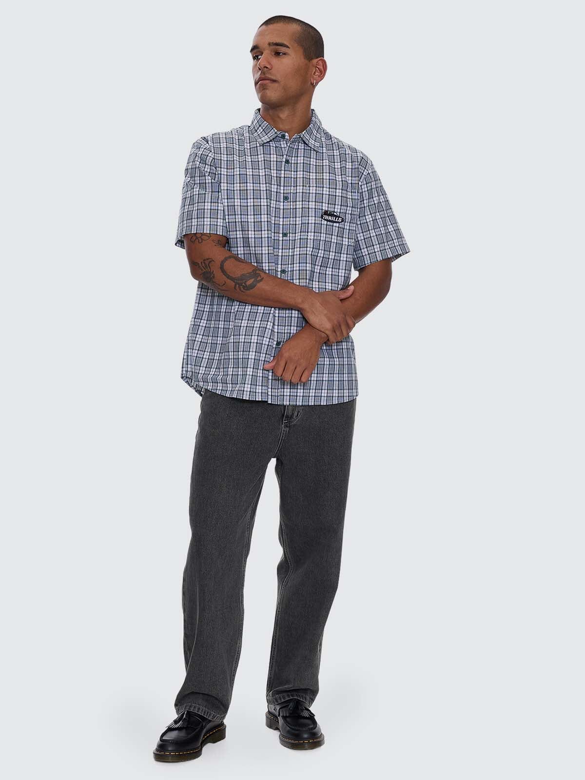 Trust In Us Short Sleeve Shirt - Forest