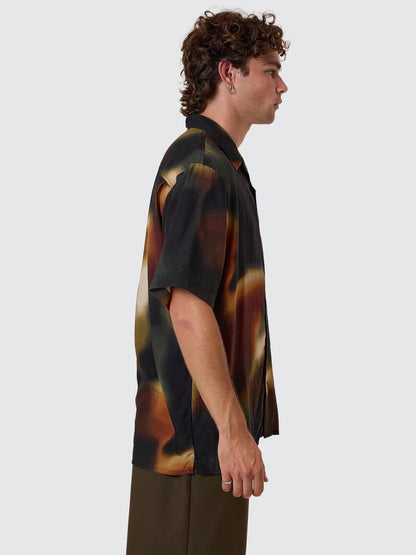 Metamorphic Daze Bowling Shirt - Black