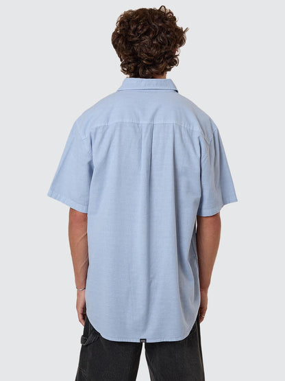 Infinite Dopamine Short Sleeve Shirt - Blue Fog