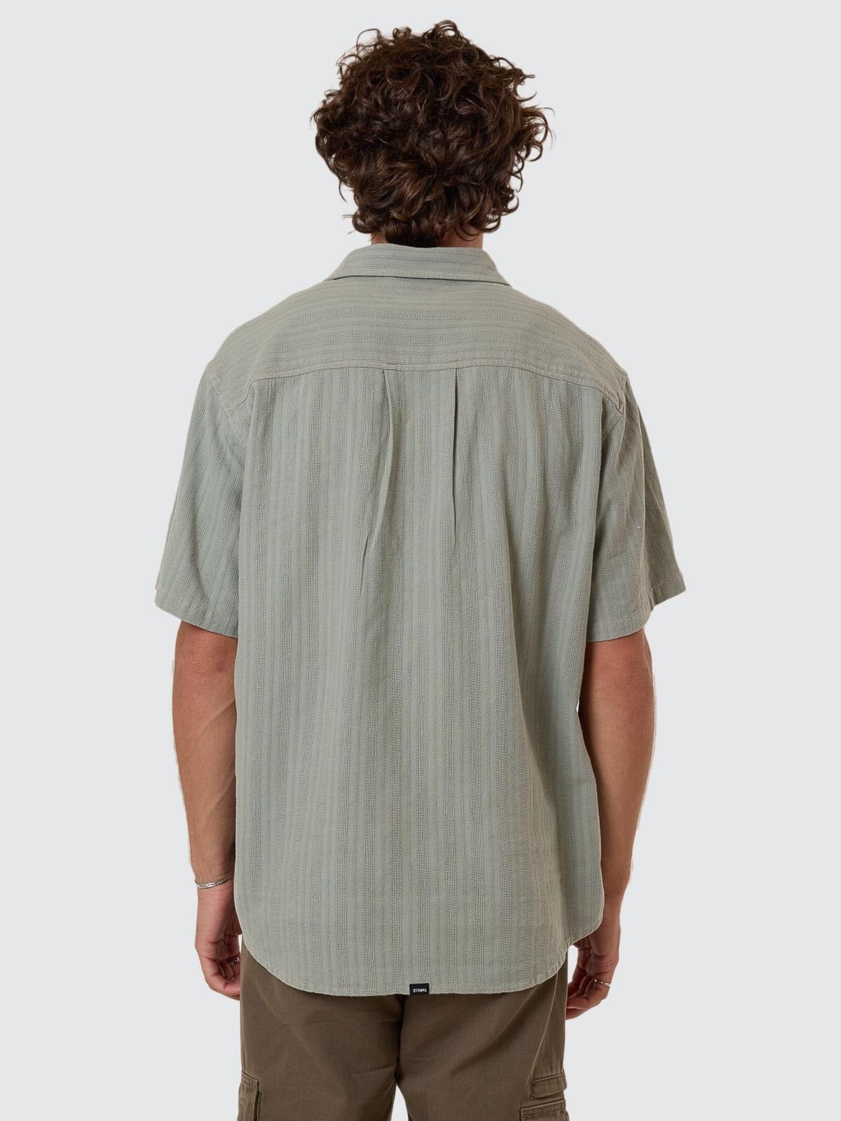 Unhinged Short Sleeve Shirt - Dirty Sage