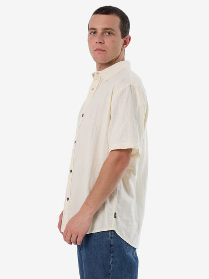Unhinged 2.0 Short Sleeve Shirt - Dirty White