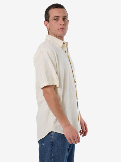 Unhinged 2.0 Short Sleeve Shirt - Dirty White
