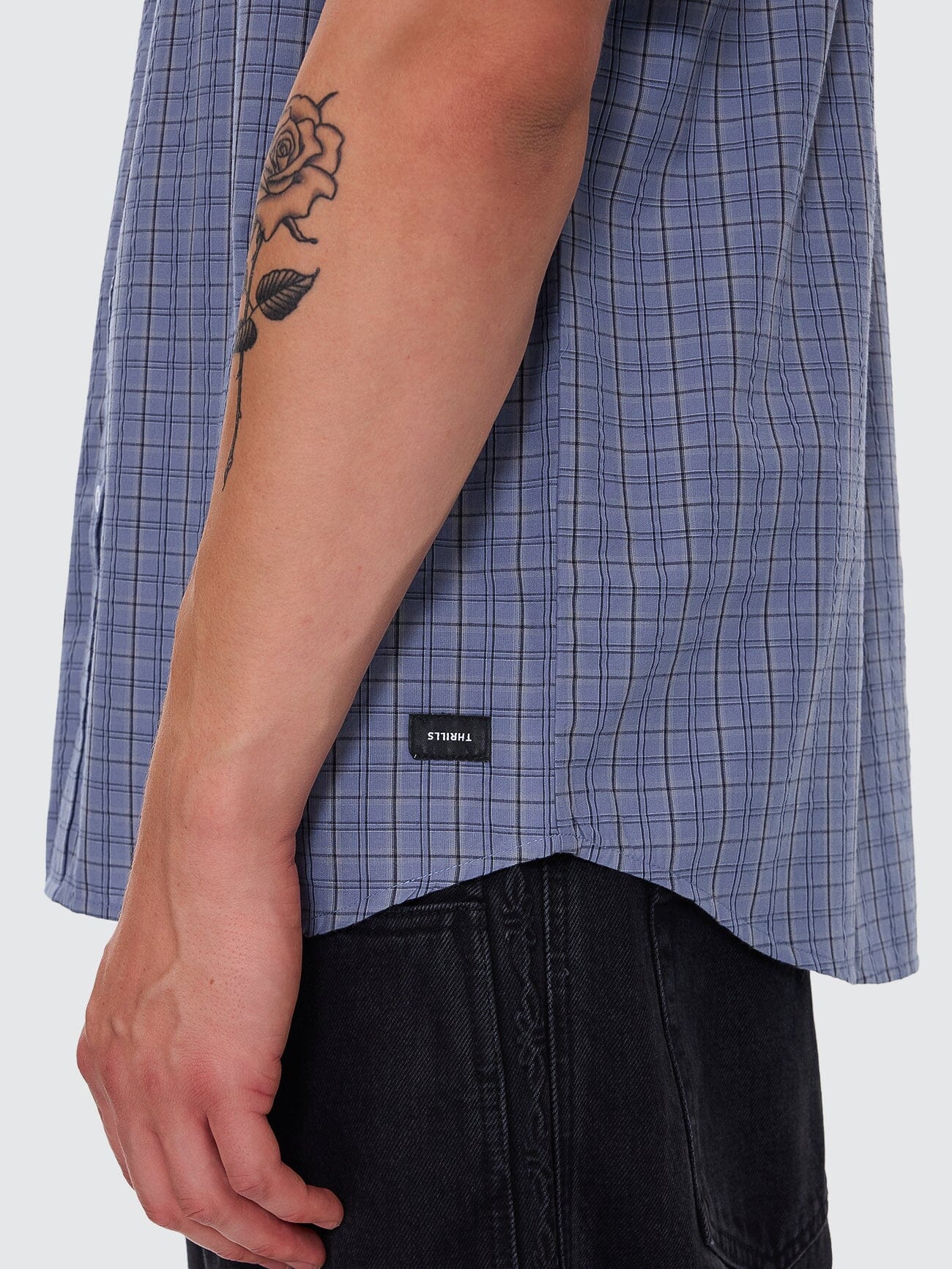 Ambient Connections Short Sleeve Shirt - Rustic Blue