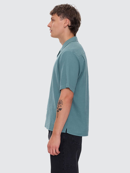 Walks of Life Bowling Shirt - Chinois Green